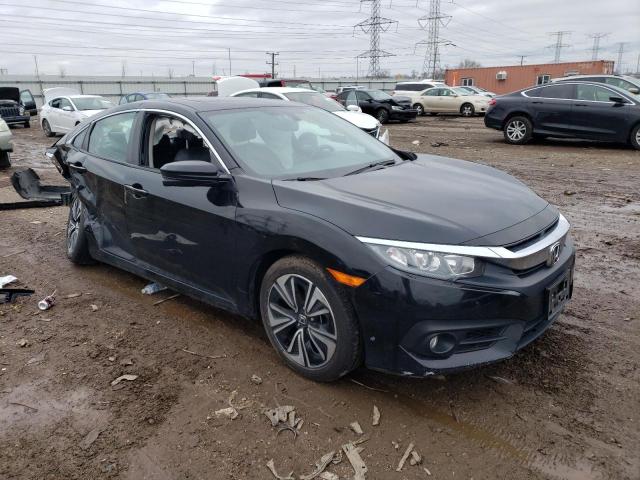 19XFC1F75JE002458 - 2018 HONDA CIVIC EXL BLACK photo 4