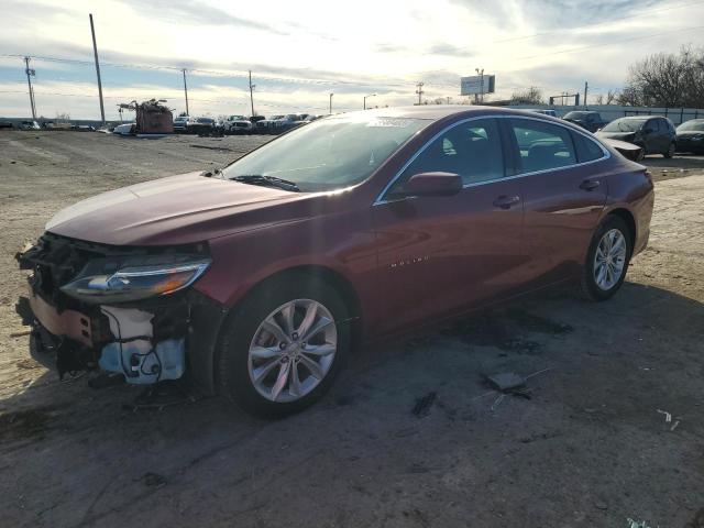 1G1ZD5ST2KF188478 - 2019 CHEVROLET MALIBU LT RED photo 1