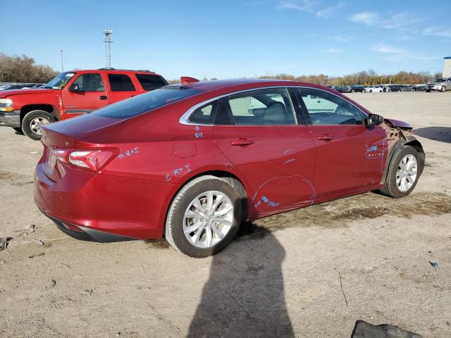 1G1ZD5ST2KF188478 - 2019 CHEVROLET MALIBU LT RED photo 3