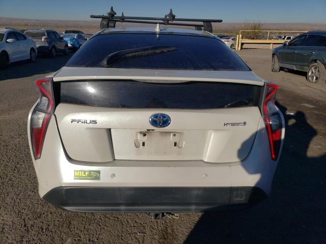 JTDKBRFU2H3575082 - 2017 TOYOTA PRIUS WHITE photo 6