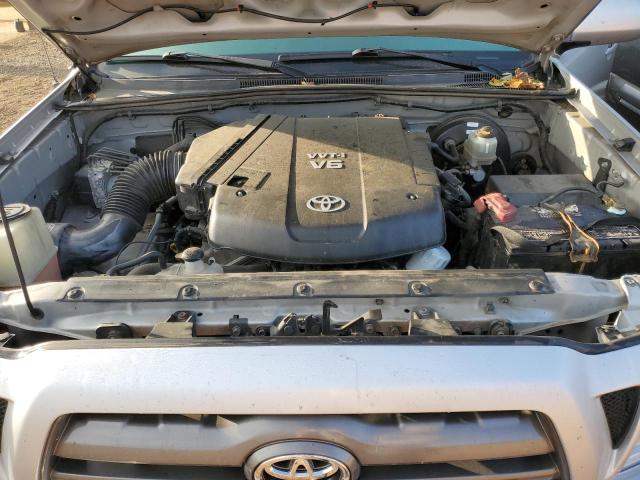 5TEJU4GN0AZ695101 - 2010 TOYOTA TACOMA DOUBLE CAB PRERUNNER SILVER photo 11