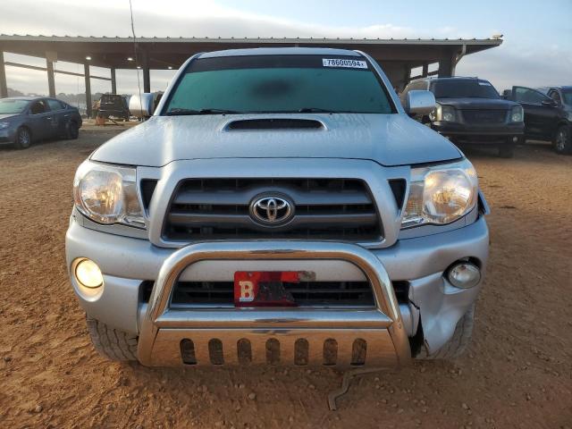5TEJU4GN0AZ695101 - 2010 TOYOTA TACOMA DOUBLE CAB PRERUNNER SILVER photo 5