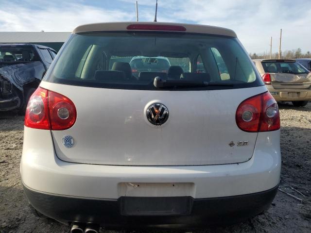 WVWAB71K58W299811 - 2008 VOLKSWAGEN RABBIT WHITE photo 6