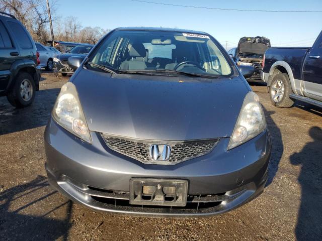 JHMGE8H37DC077903 - 2013 HONDA FIT GRAY photo 5