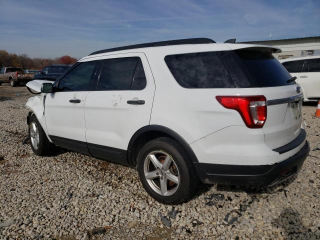 1FM5K7B82JGB03873 - 2018 FORD EXPLORER WHITE photo 2