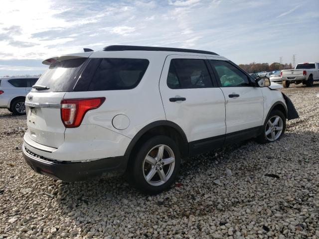 1FM5K7B82JGB03873 - 2018 FORD EXPLORER WHITE photo 3