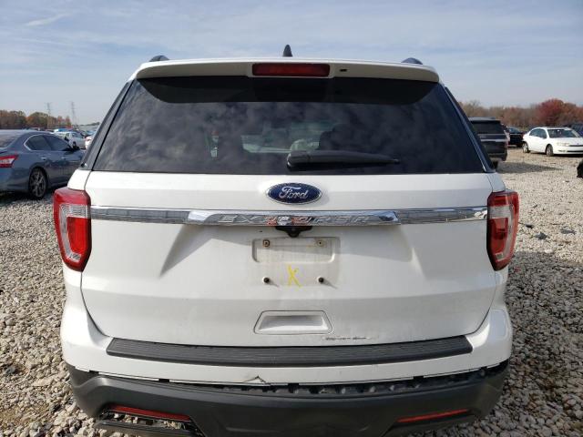 1FM5K7B82JGB03873 - 2018 FORD EXPLORER WHITE photo 6