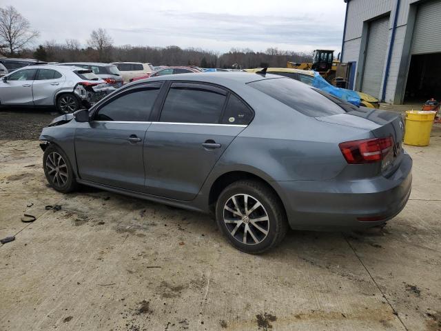 3VWDB7AJ9HM405243 - 2017 VOLKSWAGEN JETTA SE GRAY photo 2