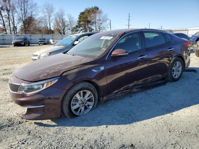 5XXGT4L37JG222814 - 2018 KIA OPTIMA LX MAROON photo 1