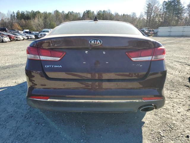 5XXGT4L37JG222814 - 2018 KIA OPTIMA LX MAROON photo 6