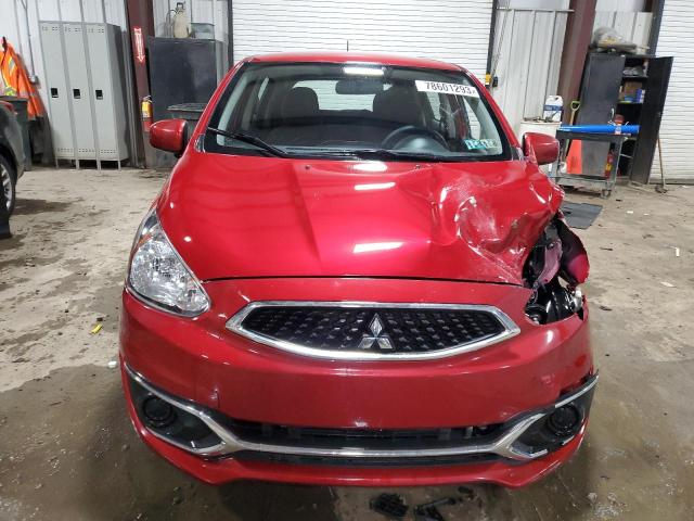 ML32A3HJ4KH015824 - 2019 MITSUBISHI MIRAGE ES RED photo 5