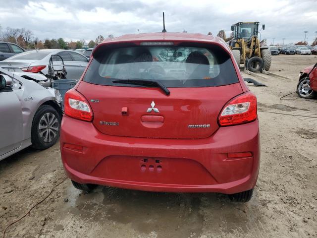 ML32A3HJ9KH013275 - 2019 MITSUBISHI MIRAGE ES RED photo 6