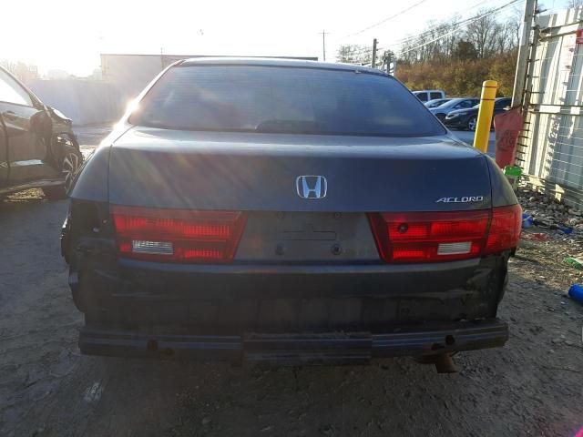 1HGCM56445A109847 - 2005 HONDA ACCORD LX CHARCOAL photo 6