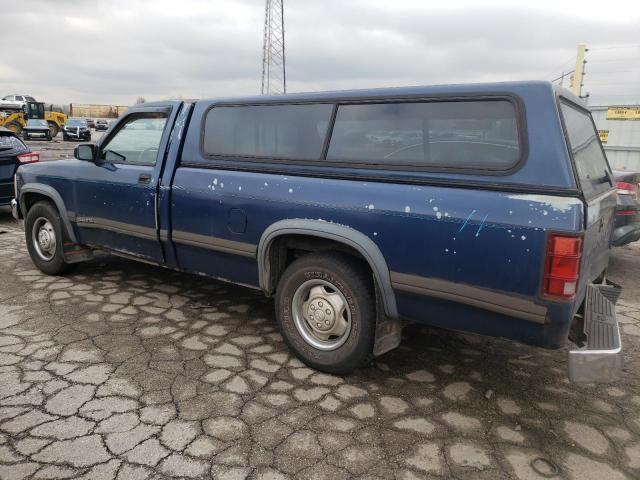 1B7FL26X9MS321143 - 1991 DODGE DAKOTA BLUE photo 2