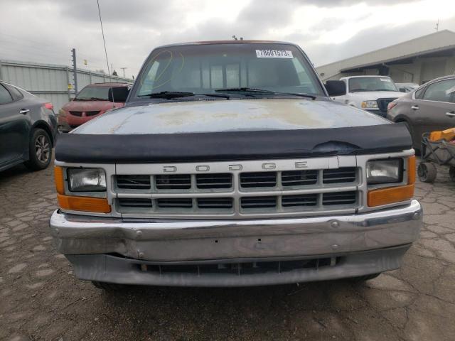 1B7FL26X9MS321143 - 1991 DODGE DAKOTA BLUE photo 5