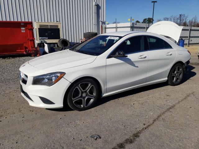 WDDSJ4GB0EN147598 - 2014 MERCEDES-BENZ CLA 250 4MATIC WHITE photo 1