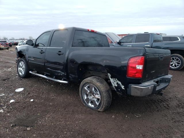 3GCPKSE33BG406456 - 2011 CHEVROLET SILVERADO2 K1500 LT BLACK photo 2