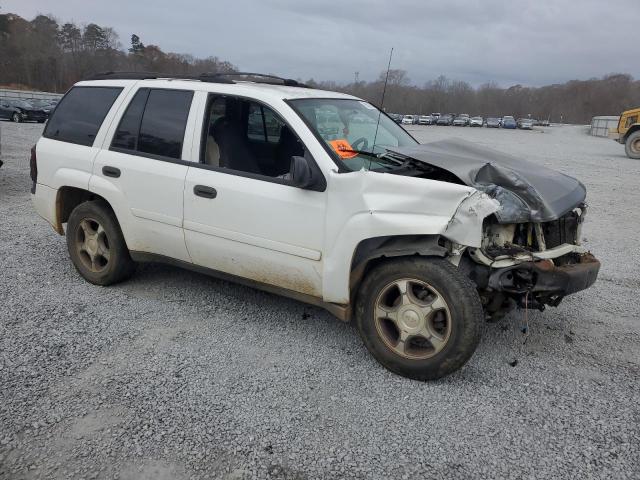 1GNDS13S182208989 - 2008 CHEVROLET TRAILBLAZE LS WHITE photo 4