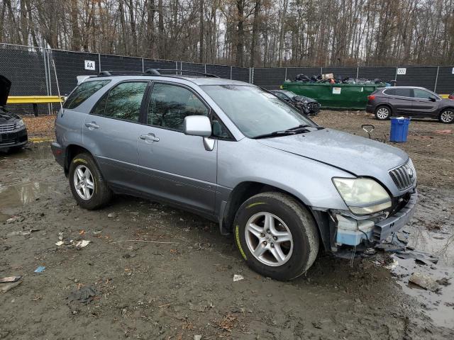 JTJHF10U930301443 - 2003 LEXUS RX 300 SILVER photo 4