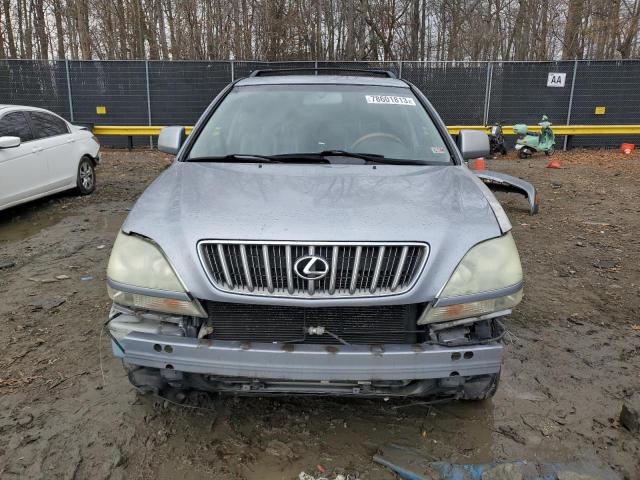 JTJHF10U930301443 - 2003 LEXUS RX 300 SILVER photo 5