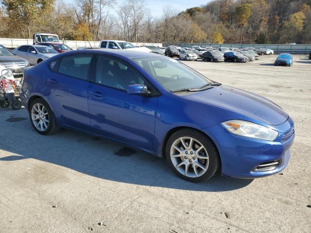 1C3CDFBH3DD179287 - 2013 DODGE DART SXT BLUE photo 4