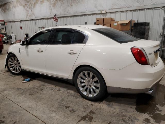 1LNHM93R79G620642 - 2009 LINCOLN MKS WHITE photo 2