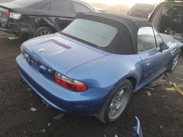 WBSCK9347YLC91211 - 2000 BMW M ROADSTER BLUE photo 3