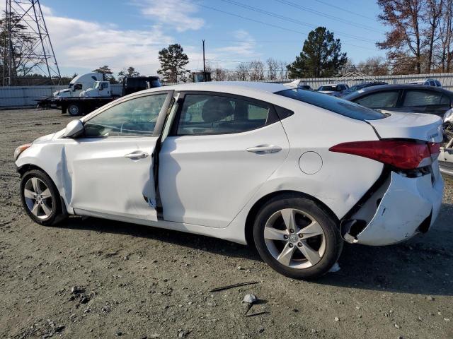 5NPDH4AE8CH079033 - 2012 HYUNDAI ELANTRA GLS WHITE photo 2