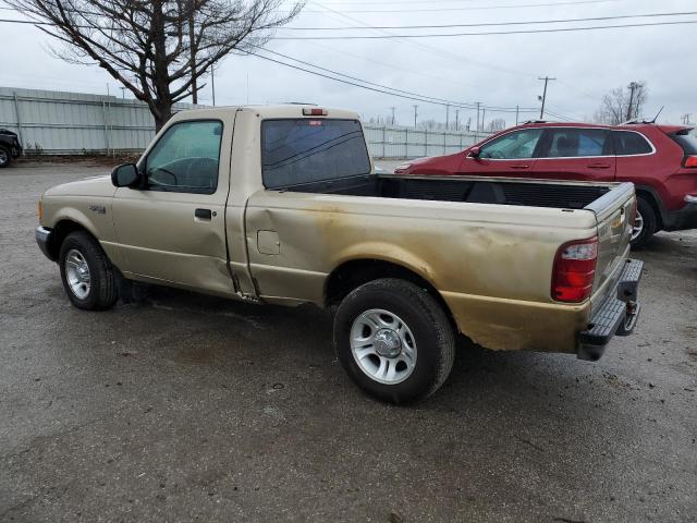 1FTYR10C31TA34779 - 2001 FORD RANGER GOLD photo 2