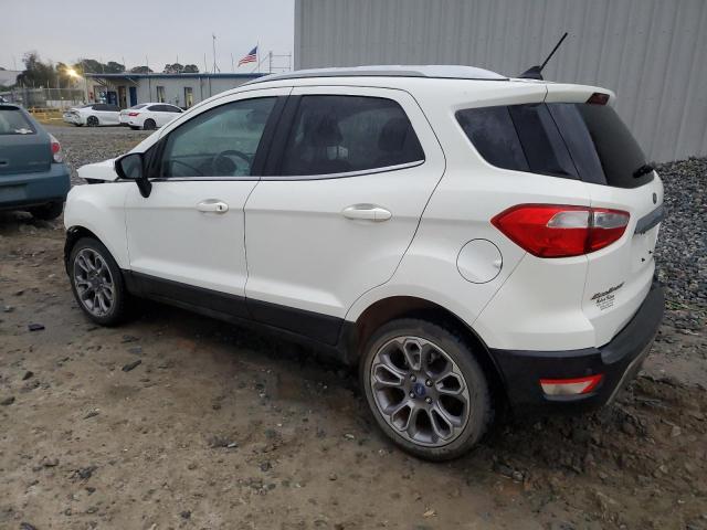 MAJ3P1VE6JC219005 - 2018 FORD ECOSPORT TITANIUM WHITE photo 2