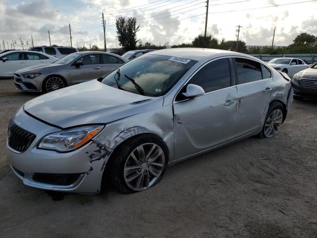 2G4GK5EX5E9196313 - 2014 BUICK REGAL SILVER photo 1