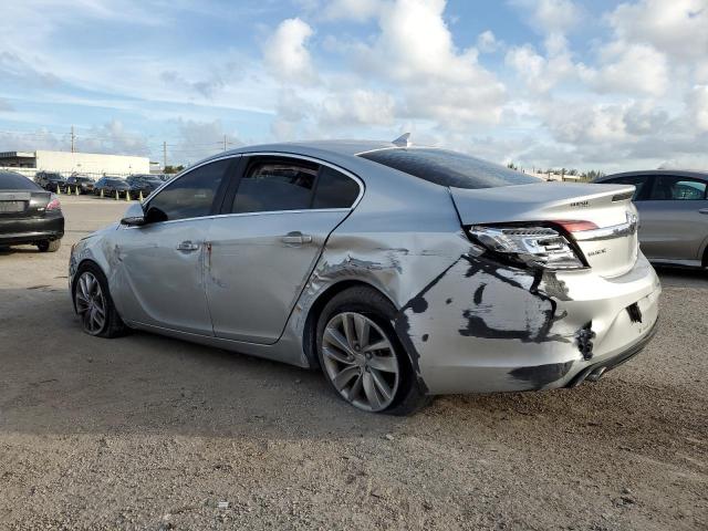 2G4GK5EX5E9196313 - 2014 BUICK REGAL SILVER photo 2