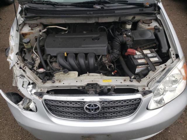 1NXBR32E67Z866762 - 2007 TOYOTA COROLLA CE SILVER photo 11