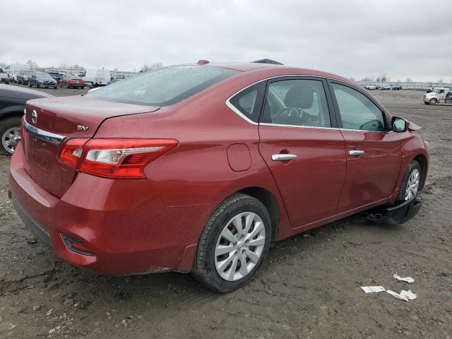 3N1AB7AP0GL652684 - 2016 NISSAN SENTRA S BURGUNDY photo 3