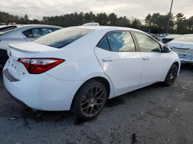 2T1BURHE2EC178944 - 2014 TOYOTA COROLLA L WHITE photo 3