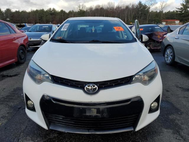 2T1BURHE2EC178944 - 2014 TOYOTA COROLLA L WHITE photo 5