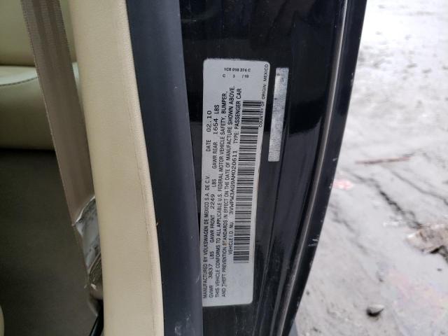 3VWPW3AG9AM020611 - 2010 VOLKSWAGEN NEW BEETLE BLACK photo 12