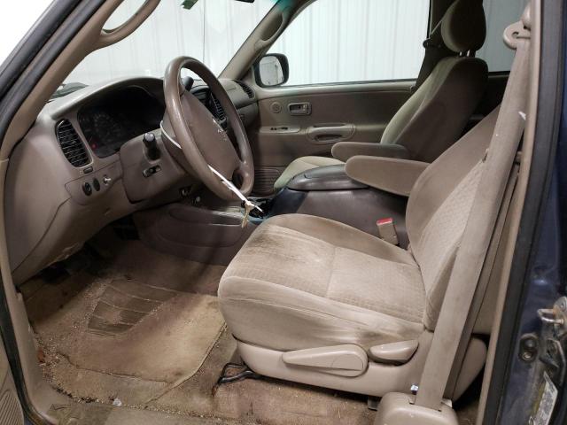 5TBBT44185S468923 - 2005 TOYOTA TUNDRA ACCESS CAB SR5 BLUE photo 7