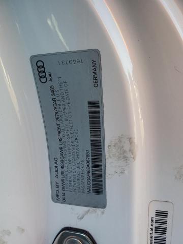 WAUCGAFR6EA067897 - 2014 AUDI S5 PREMIUM PLUS თეთრი ფოტო 12