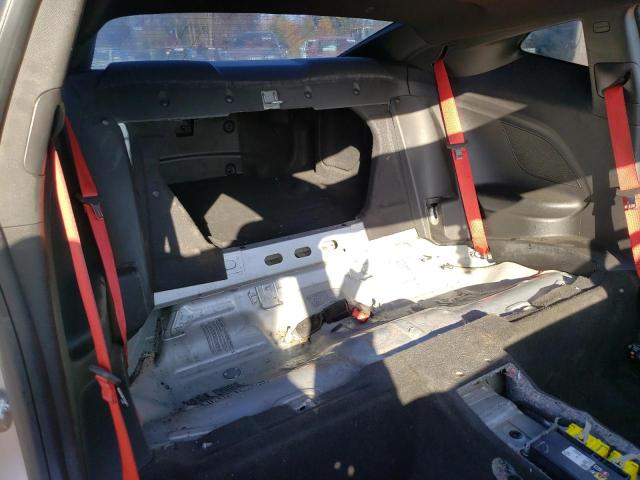 1G1FK1R62J0158884 - 2018 CHEVROLET CAMARO ZL1 SILVER photo 10