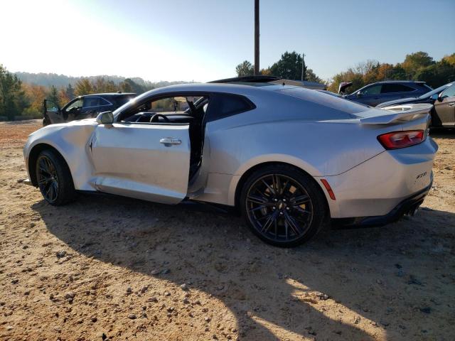 1G1FK1R62J0158884 - 2018 CHEVROLET CAMARO ZL1 SILVER photo 2