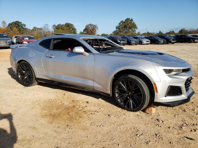 1G1FK1R62J0158884 - 2018 CHEVROLET CAMARO ZL1 SILVER photo 4