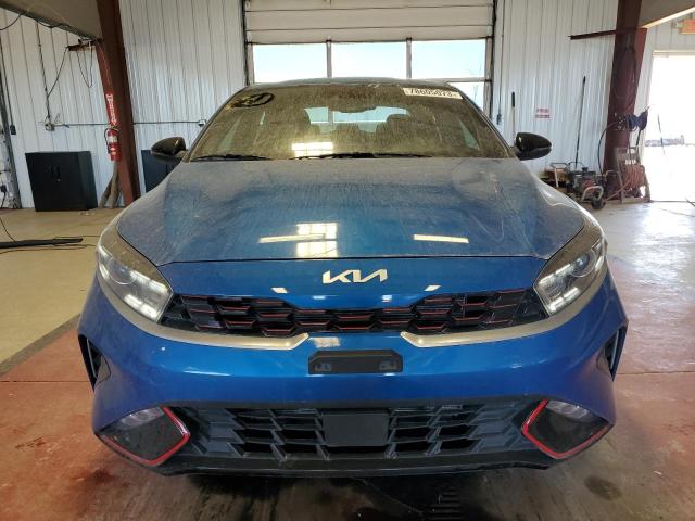 3KPF54AD9PE586607 - 2023 KIA FORTE GT LINE BLUE photo 5