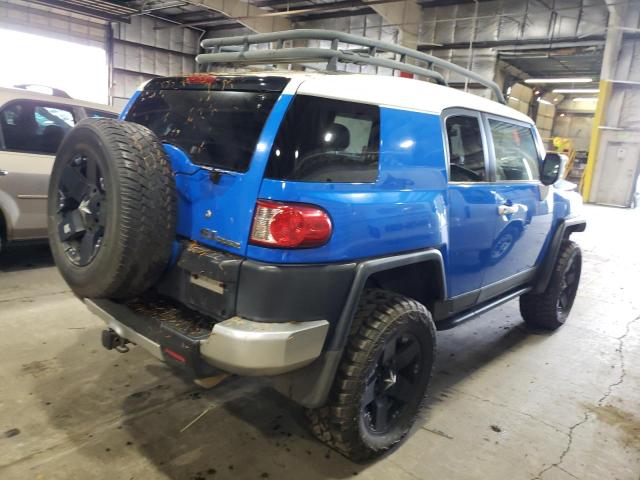 JTEBU11F470004287 - 2007 TOYOTA FJ CRUISER BLUE photo 3