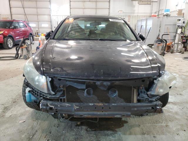 1HGCP2E37BA065143 - 2011 HONDA ACCORD LX BLACK photo 5