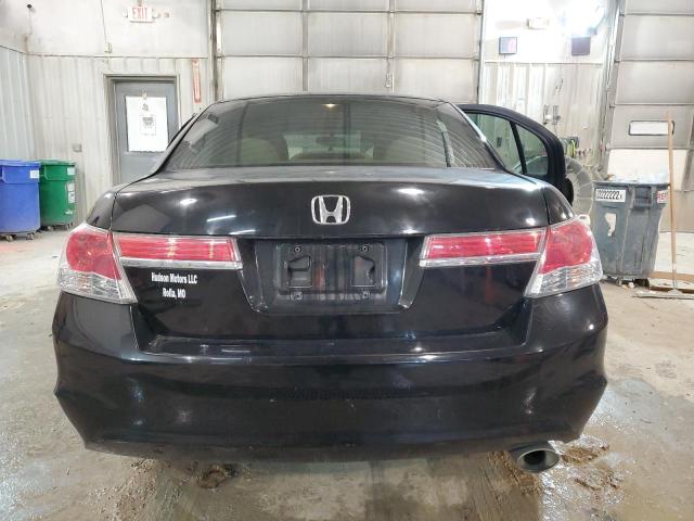 1HGCP2E37BA065143 - 2011 HONDA ACCORD LX BLACK photo 6