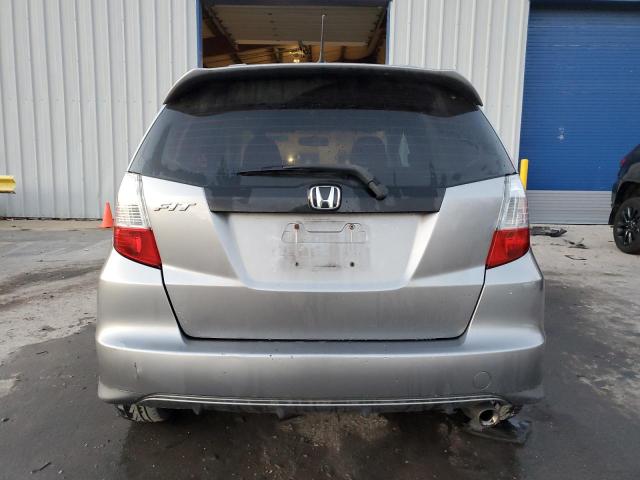 JHMGE8G48AS009136 - 2010 HONDA FIT SPORT SILVER photo 6