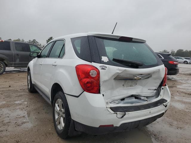 2GNALBEK4D6205147 - 2013 CHEVROLET EQUINOX LS WHITE photo 2