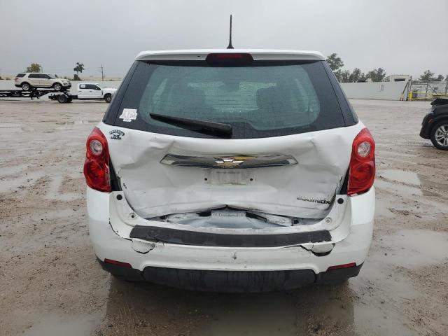 2GNALBEK4D6205147 - 2013 CHEVROLET EQUINOX LS WHITE photo 6