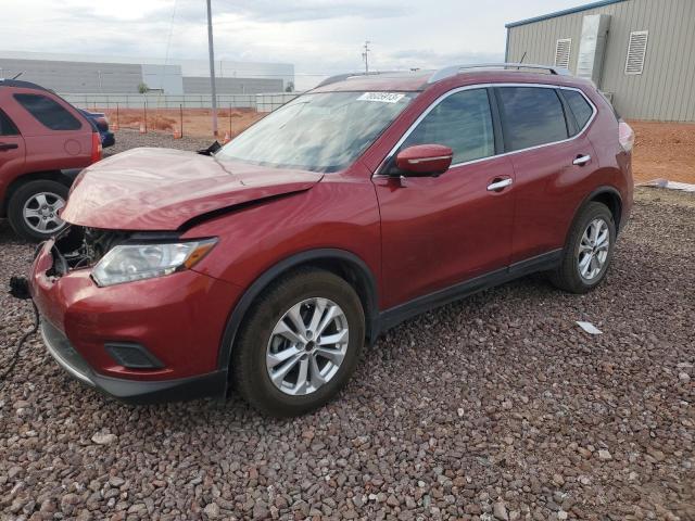 5N1AT2MT8FC889418 - 2015 NISSAN ROGUE S RED photo 1
